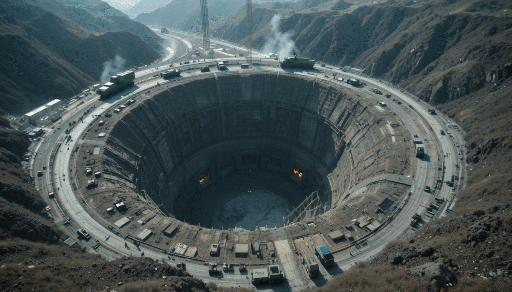 China Underground Military Hub Construction: New 2025 Satellite Evidence & Hidden Tunnels china underground military hub construction