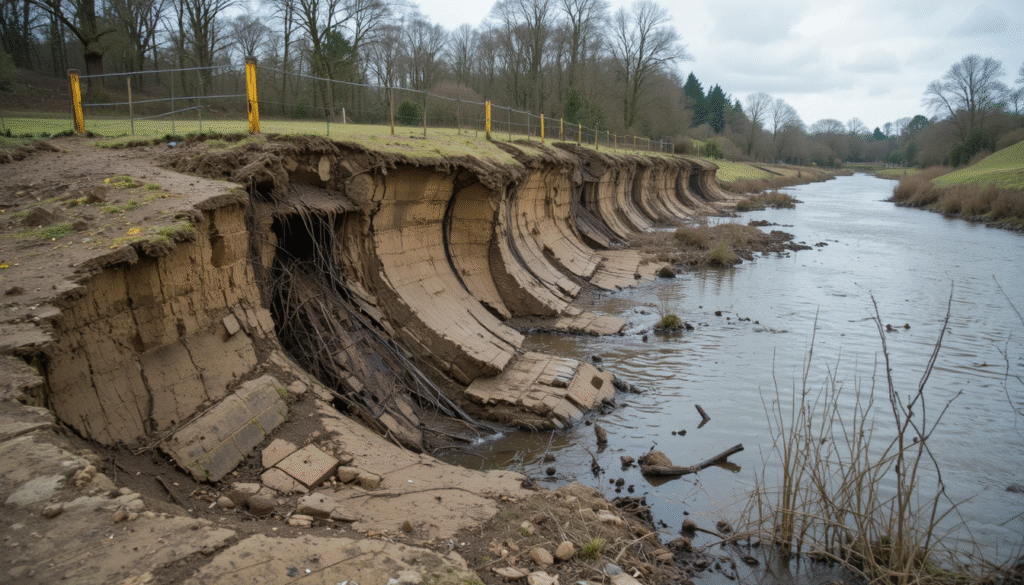 Riverbank Collapse Iford Playing Fields: Hidden Risks & The Future of This Community Space riverbank collapse iford playing fields