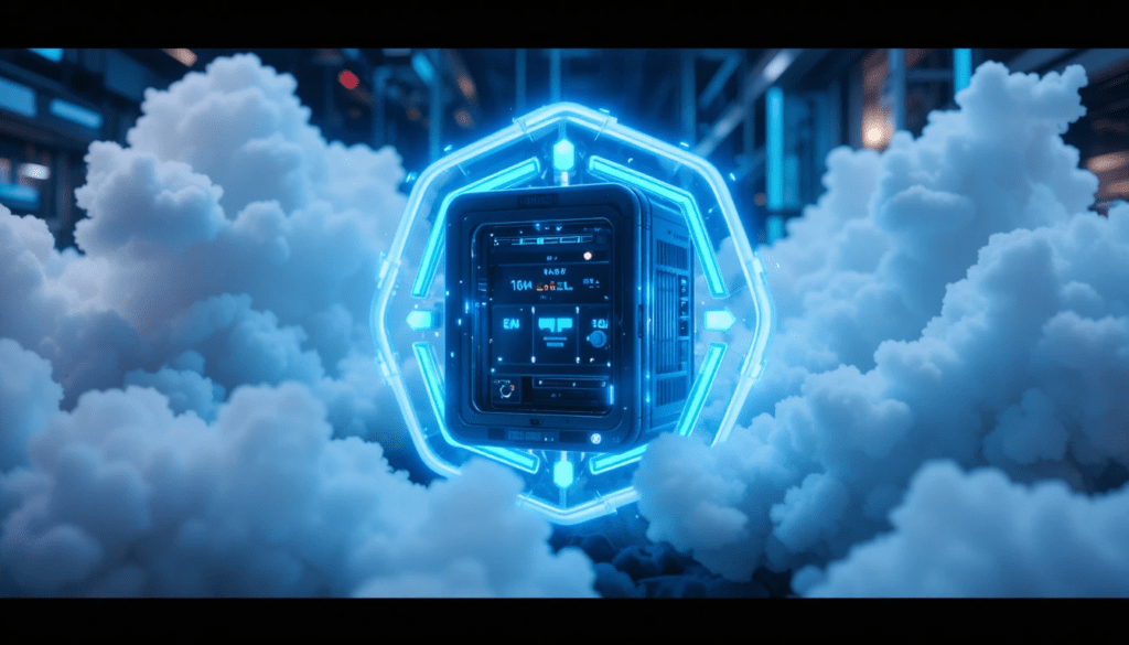 PodVM: The New Way to Run Pods When Security Actually Matters Futuristic device surrounded by clouds.